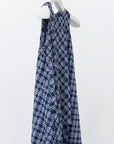 Lattice Skyfish Robe / charcoal