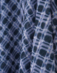 Lattice Skyfish Robe / charcoal