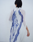 Mobilitas Sheer Robe / white