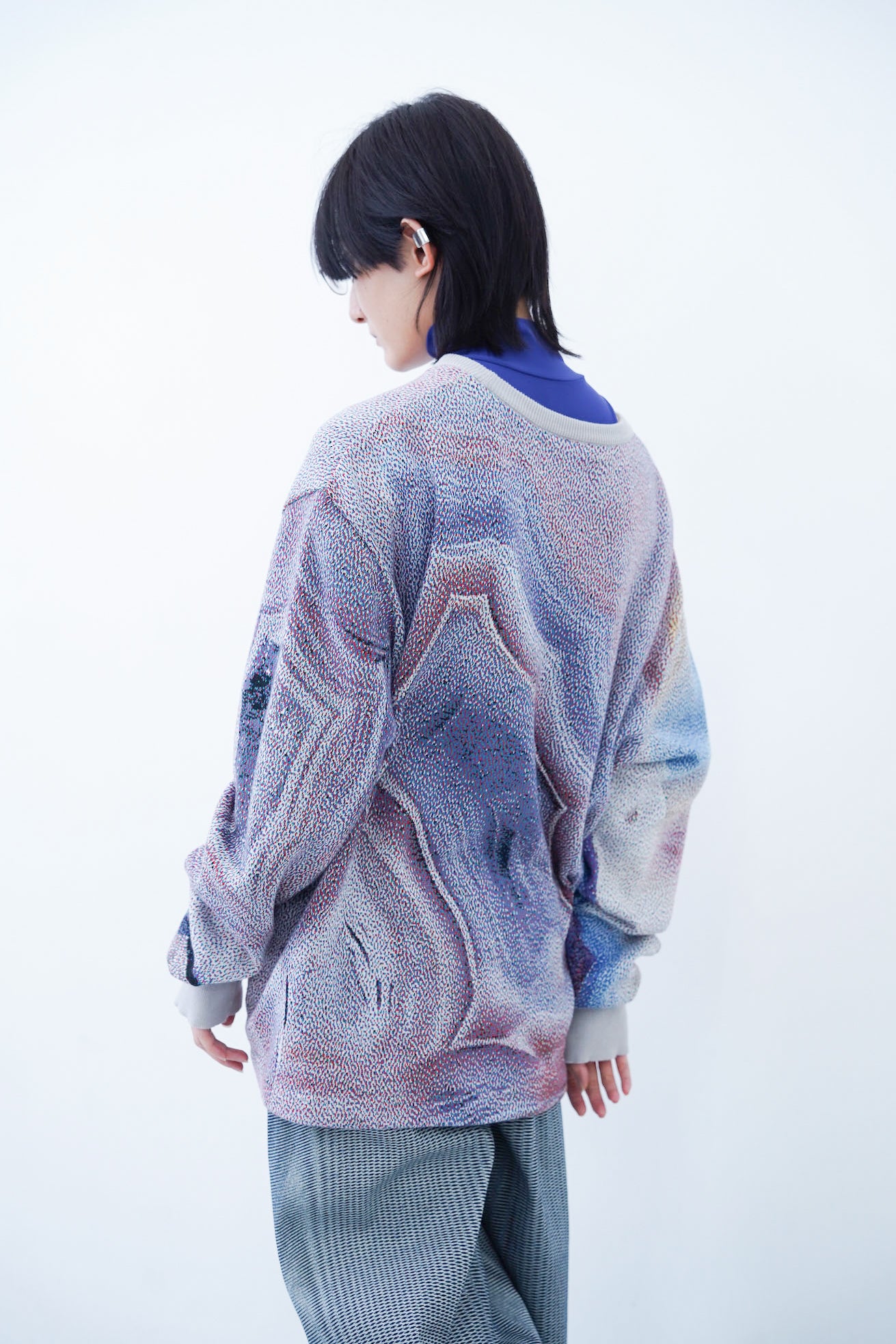 トップス hatra Mineral Knit Sweater / LIT Mineral Knit Sweater / LIT – HATRA OFFICIAL