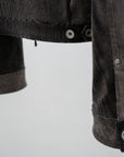 Mirage Bleach Jacket / black