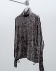 Lunar Velour Top / grey