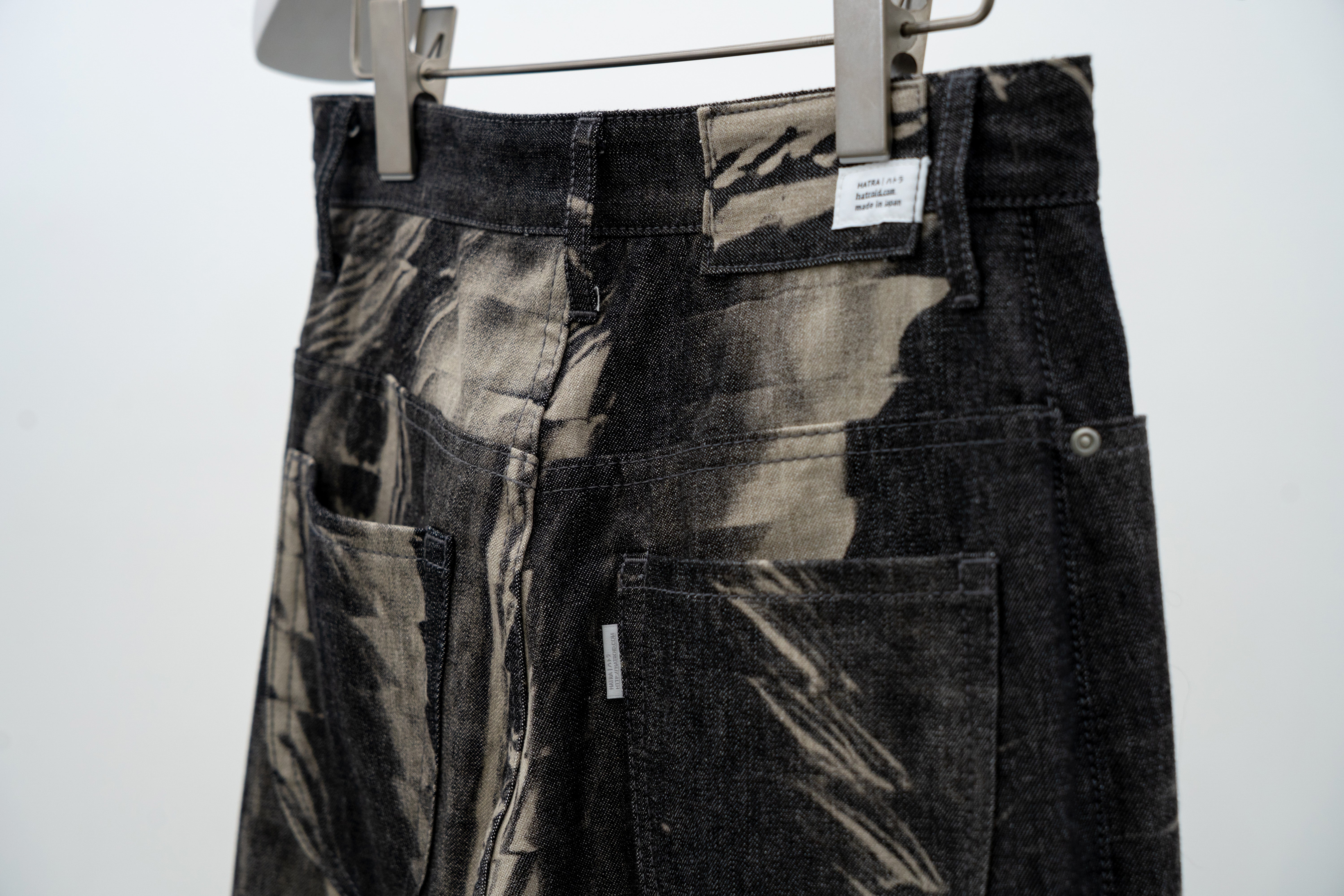 パンツ Rare 00s Archive Brush bleach blackDenim Rare 00s Archive Brush bleach blackDenim