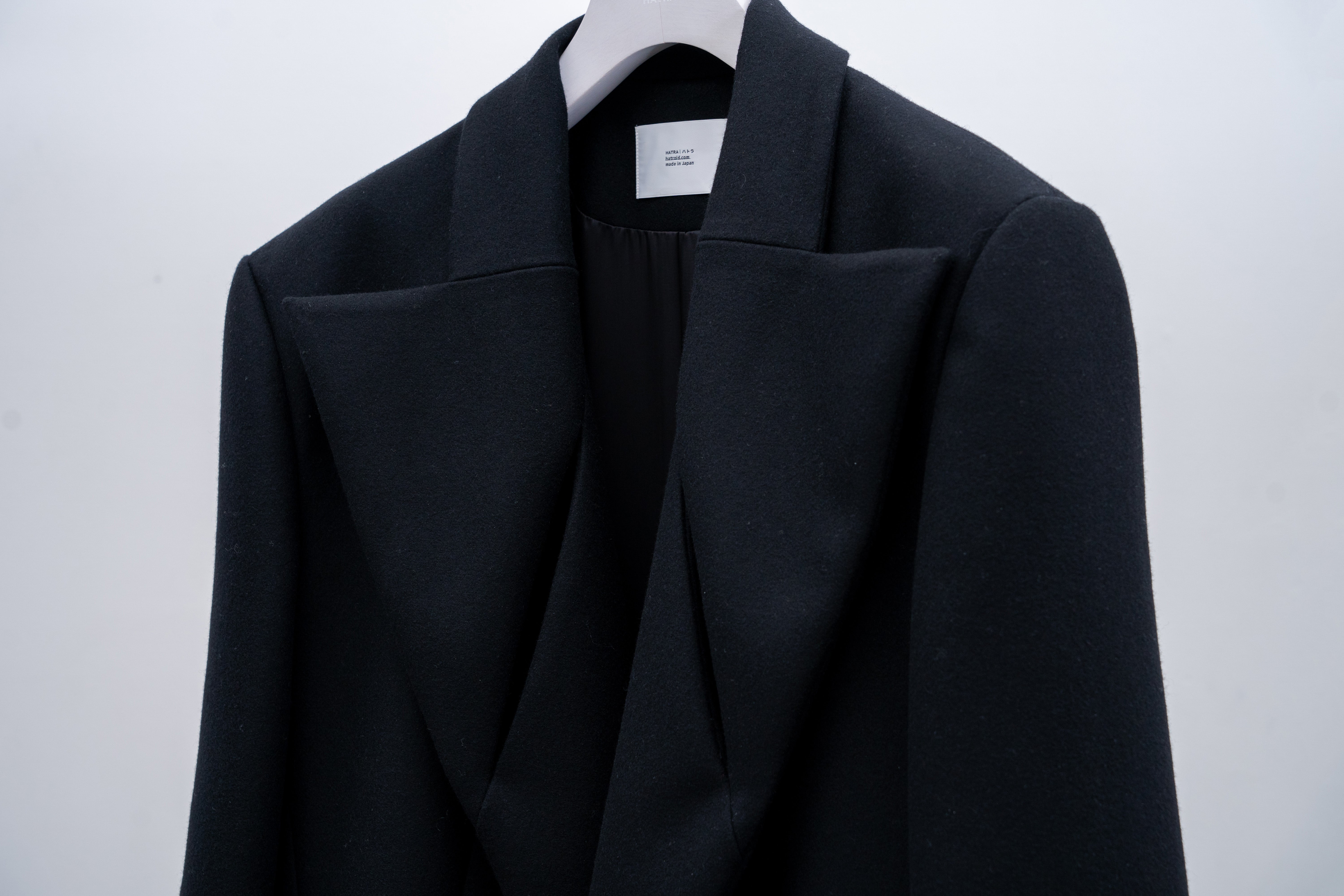 Winker Chester Coat / black – HATRA OFFICIAL