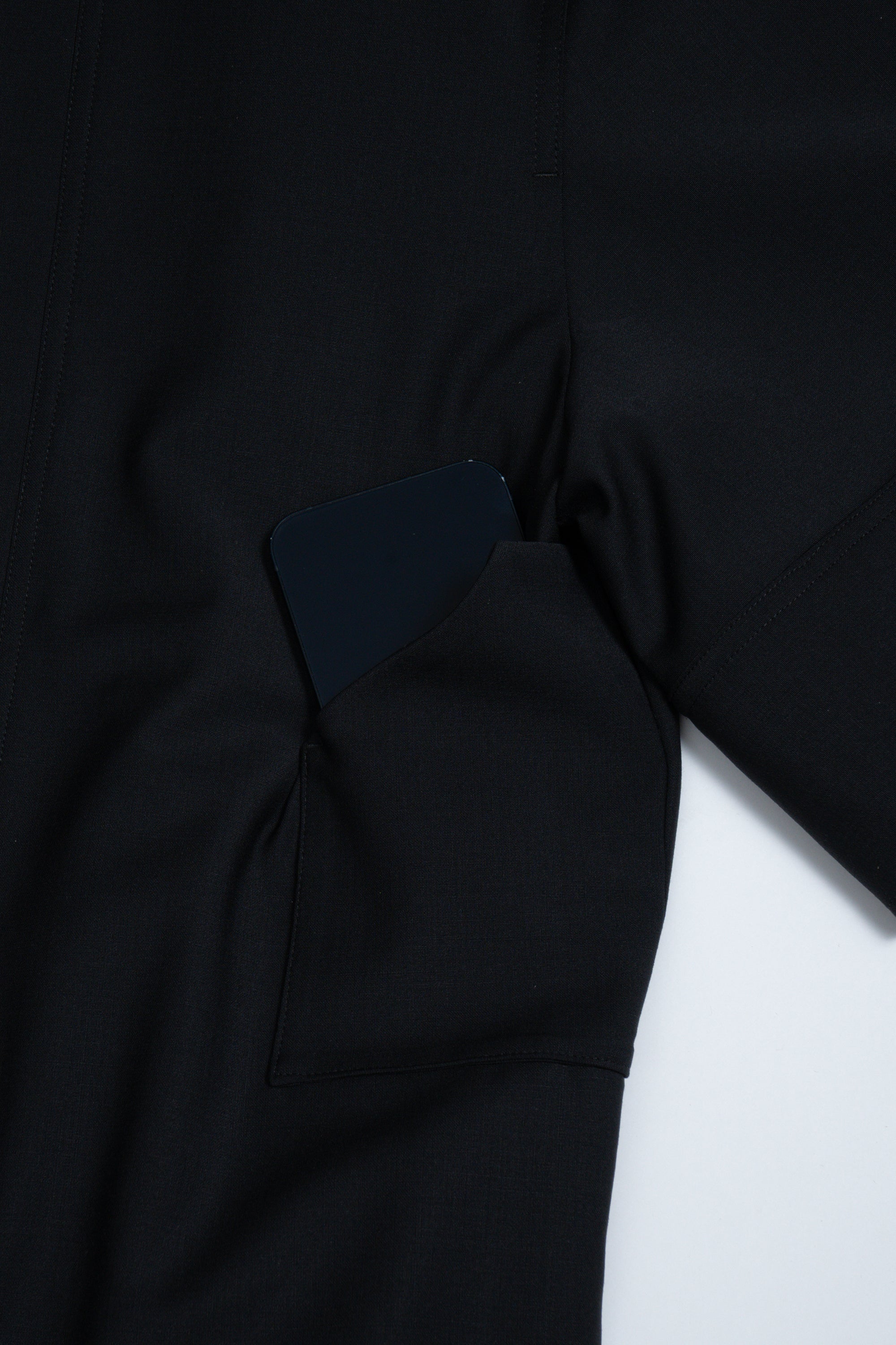 Tri Front Shirt / black