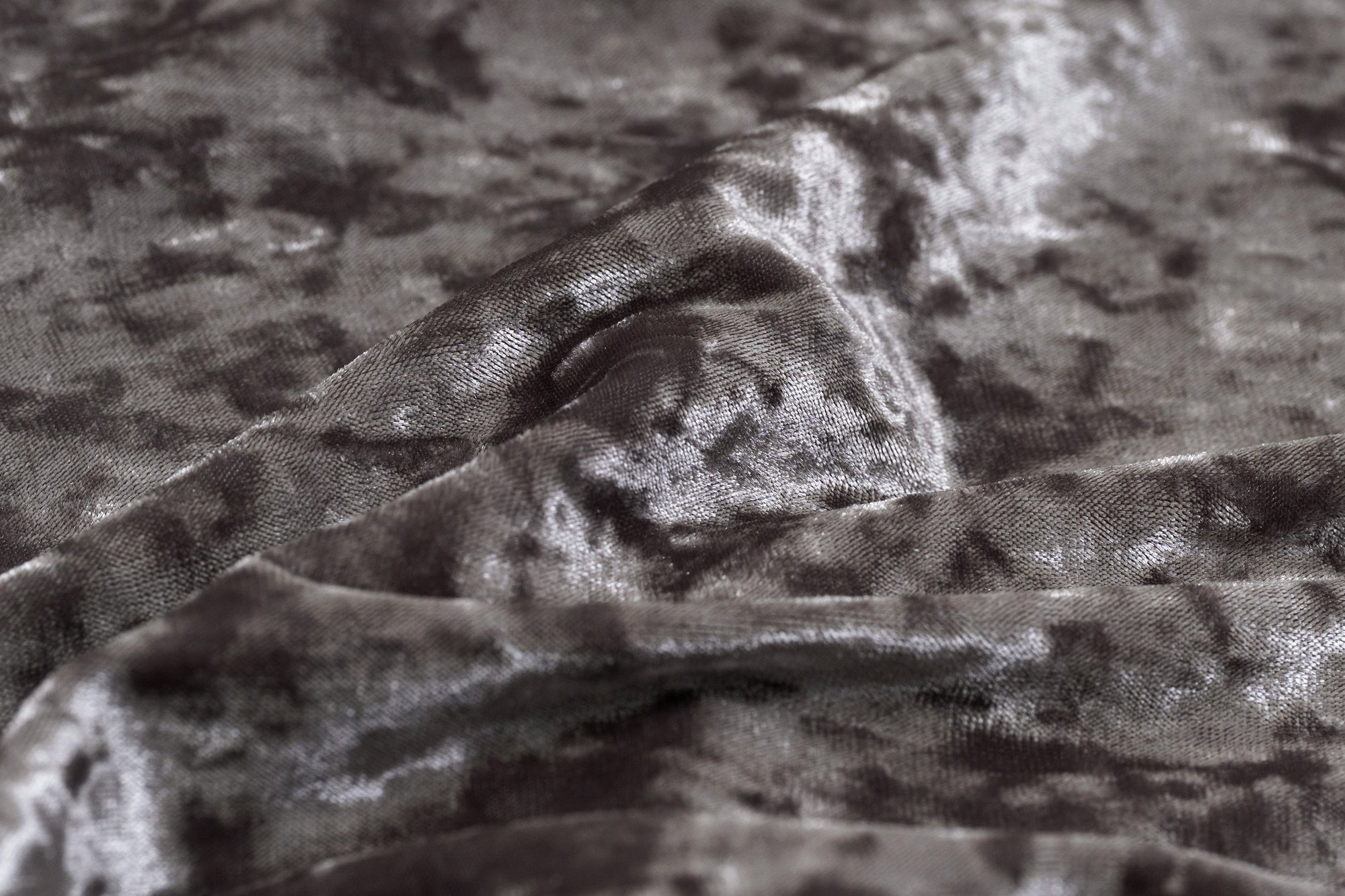 Lunar Velour Skirt / grey