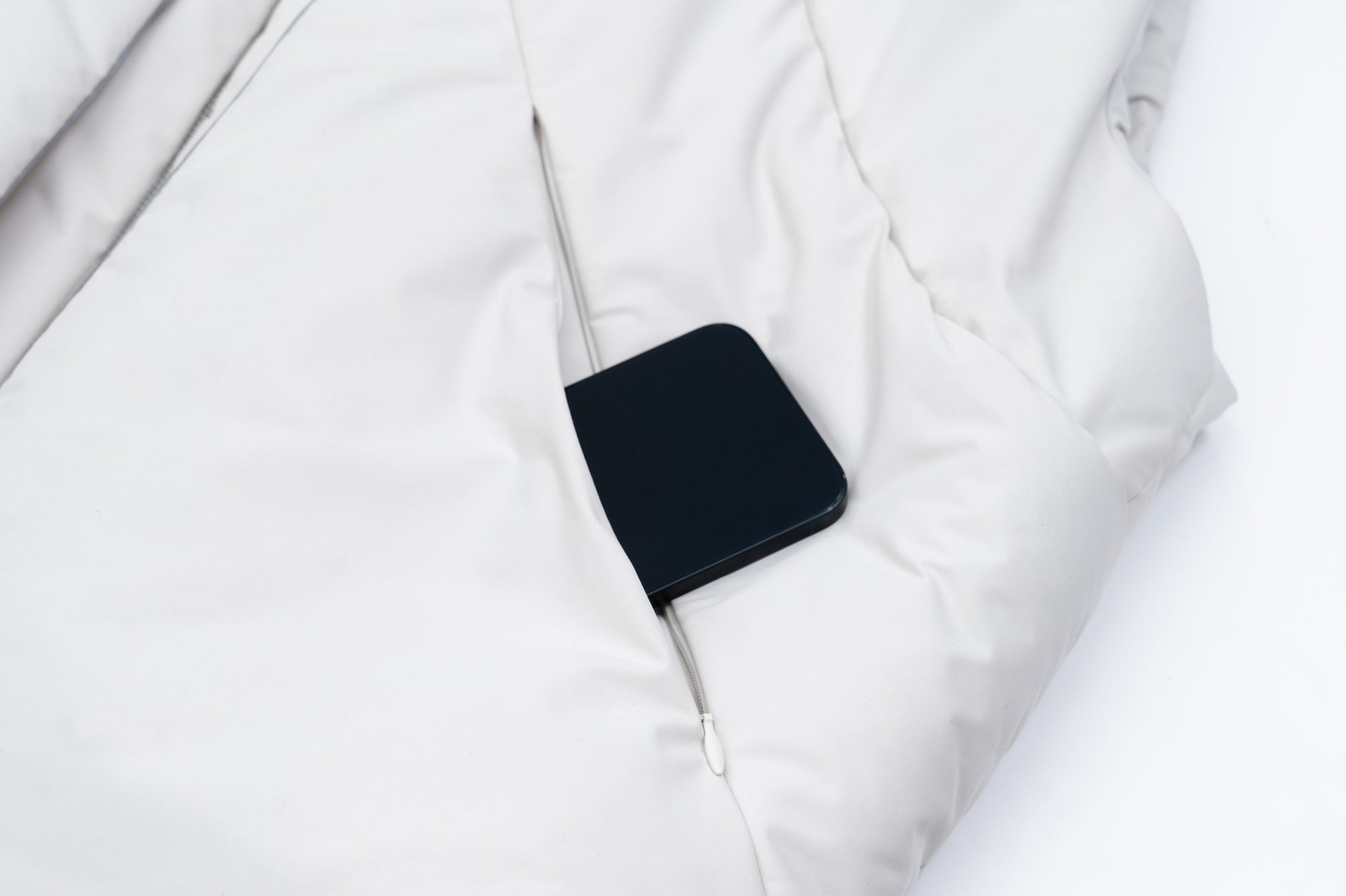 Lay Puf Vest / ivory