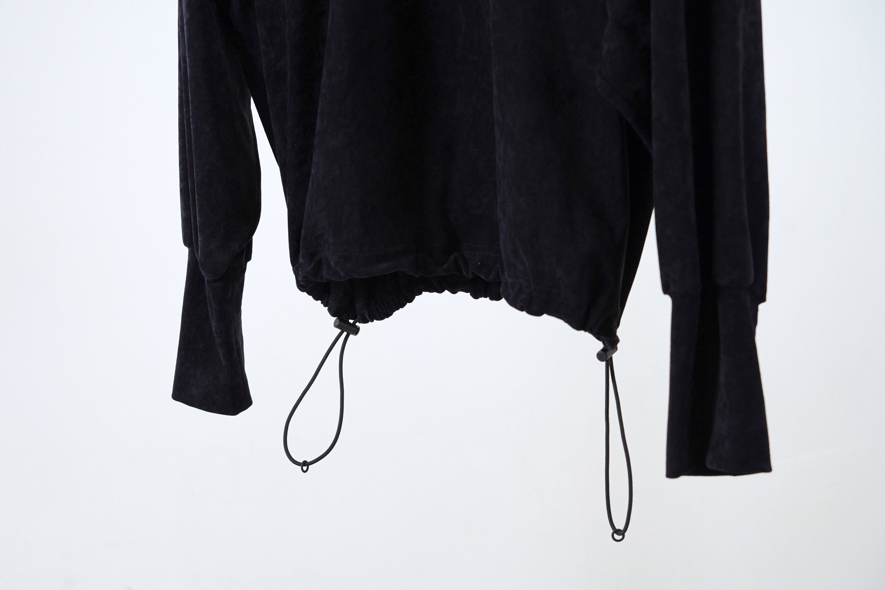 Lunar Velour Top / black – HATRA OFFICIAL