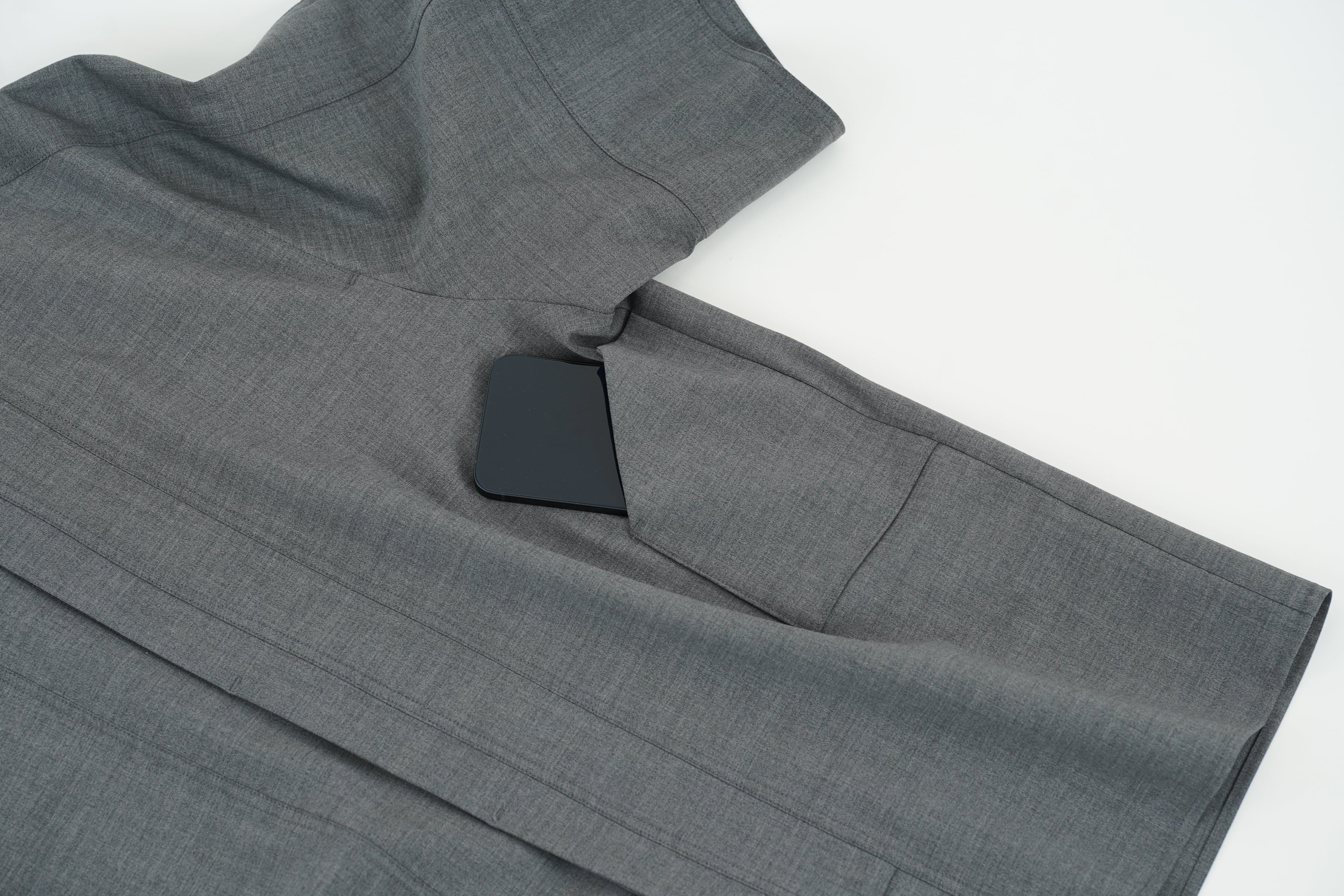 トップス HATRA Tri Front Shirt Tri Front Shirt / grey – HATRA OFFICIAL