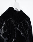 Atlas Opal Robe / black