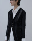 [PRE] Shapeshift Cardigan / black