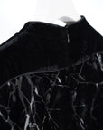 Atlas Opal Robe / black