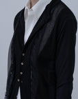 [PRE] Shapeshift Cardigan / black