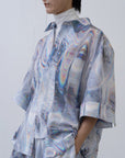 [PRE] Tri Front Shirt Phos / clear