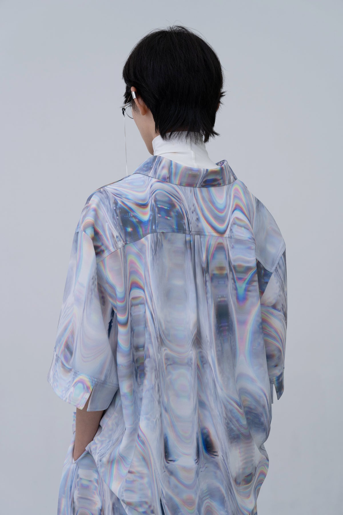[PRE] Tri Front Shirt Phos / clear
