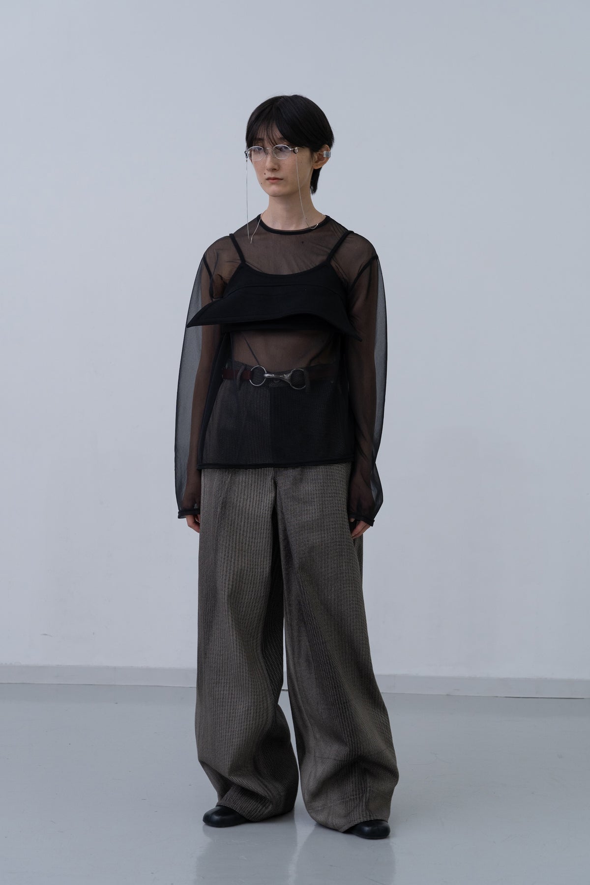[PRE] Mirage Bleach Slash Denim / black