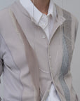 [PRE] Shapeshift Cardigan / grey-m
