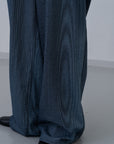 [PRE] Mirage Bleach Slash Denim / navy