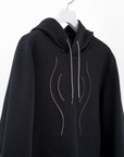 Envelope Hoodie / black