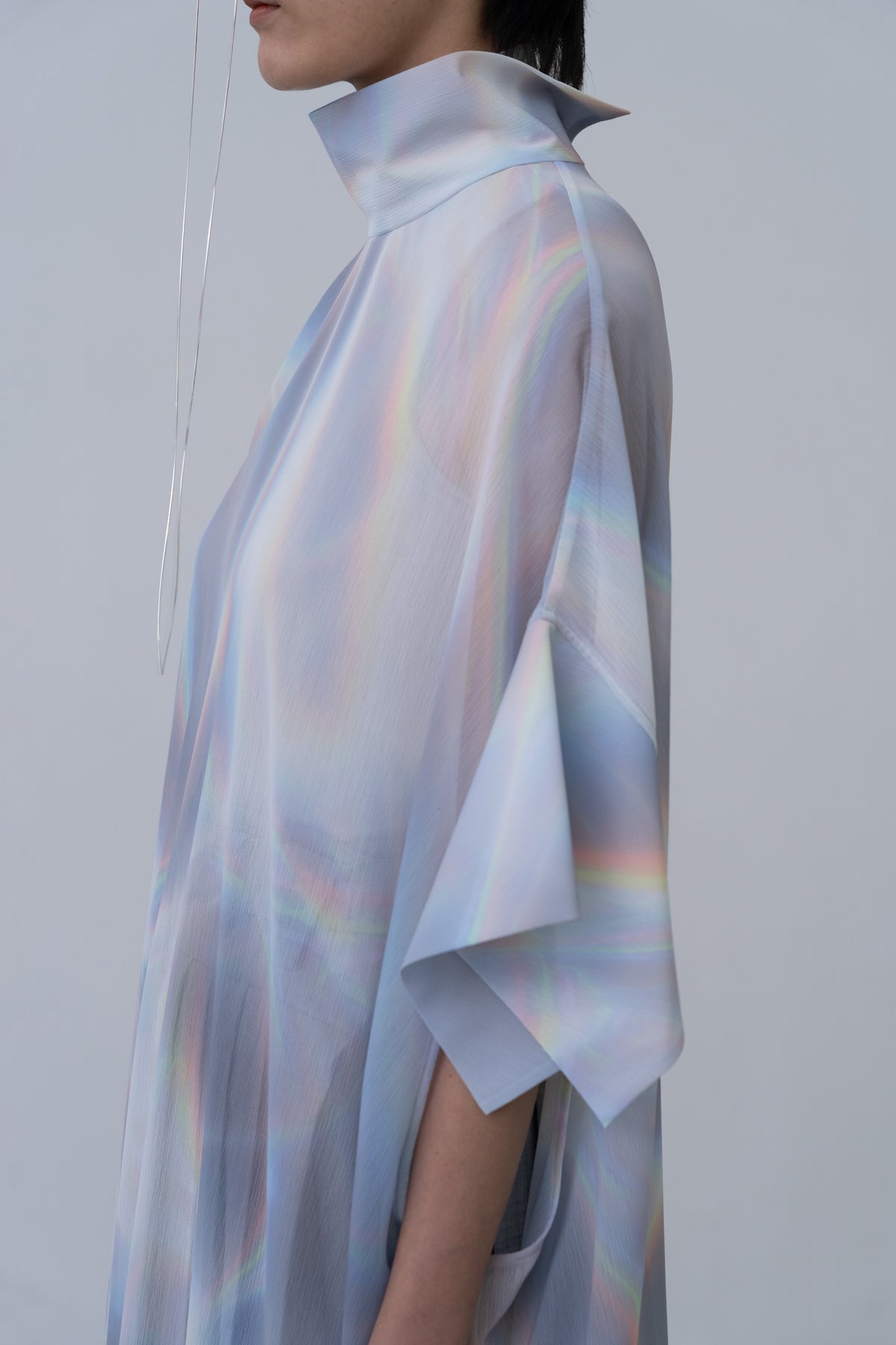 [PRE] Phenomenal Sheer Robe / lay-white