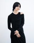 Equil Tank Robe / black