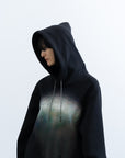 Tear Hoodie / black