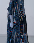 [PRE] Phenomenal Sheer Robe / oil-black