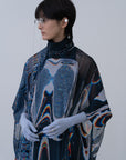 [PRE] Phenomenal Sheer Robe / oil-black