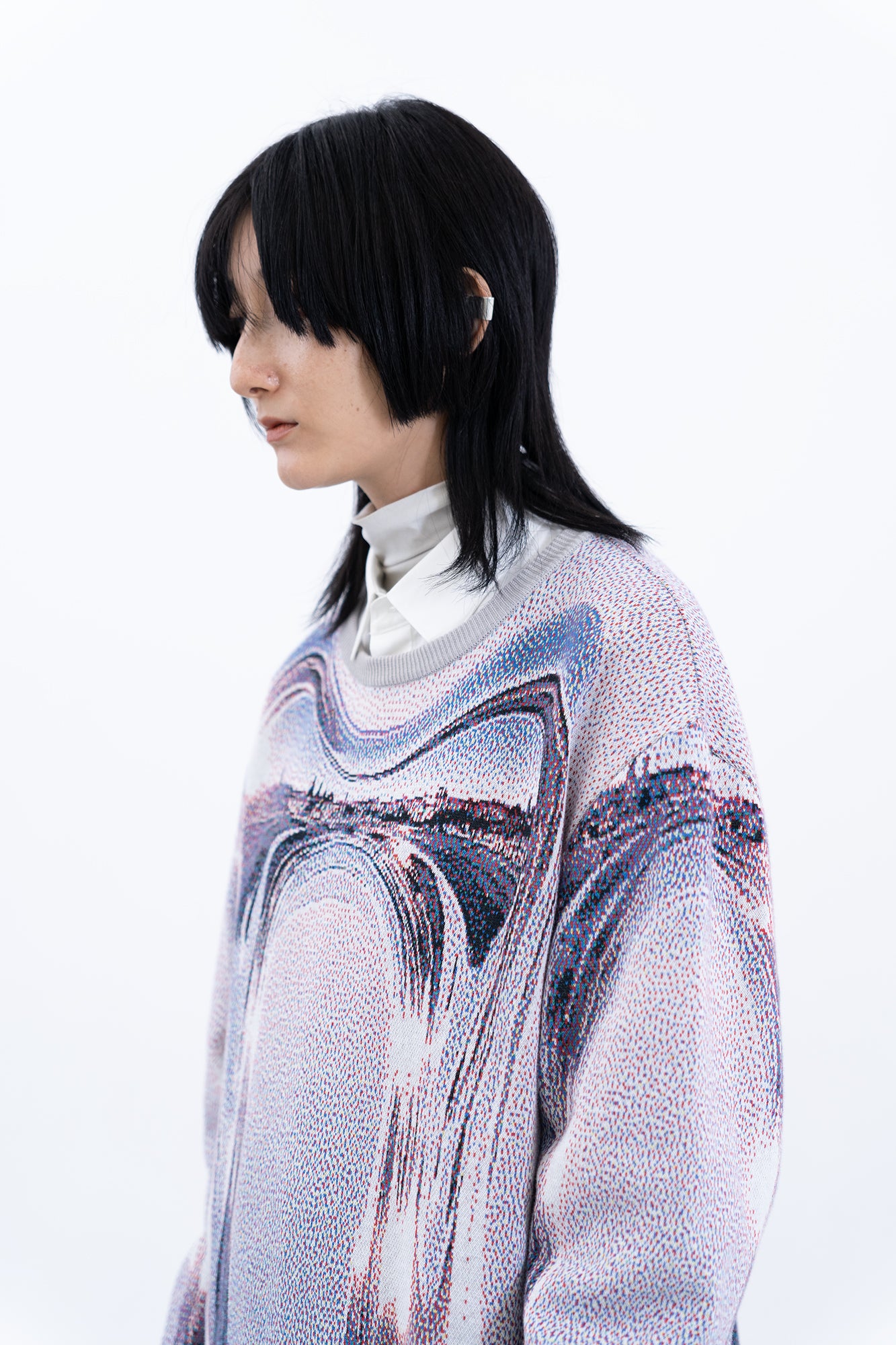 Orbs Knit Sweater / morning