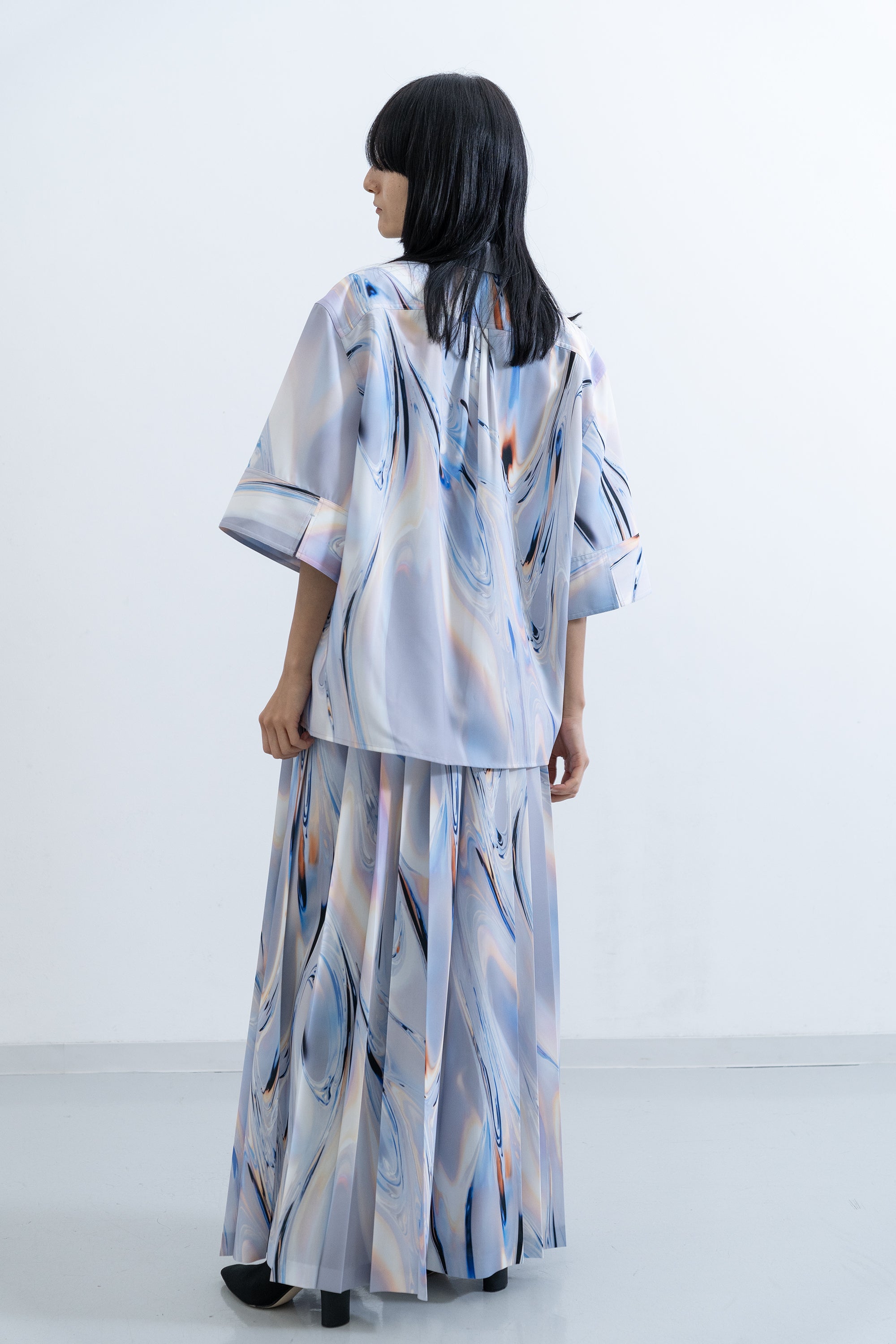 hatra (ハトラ) ★★ ② 25SS Biotope Tri Shirt / light レディース ラベンダー 1 hatra (ハトラ) ② 25SS Biotope Tri Shirt / light レディース