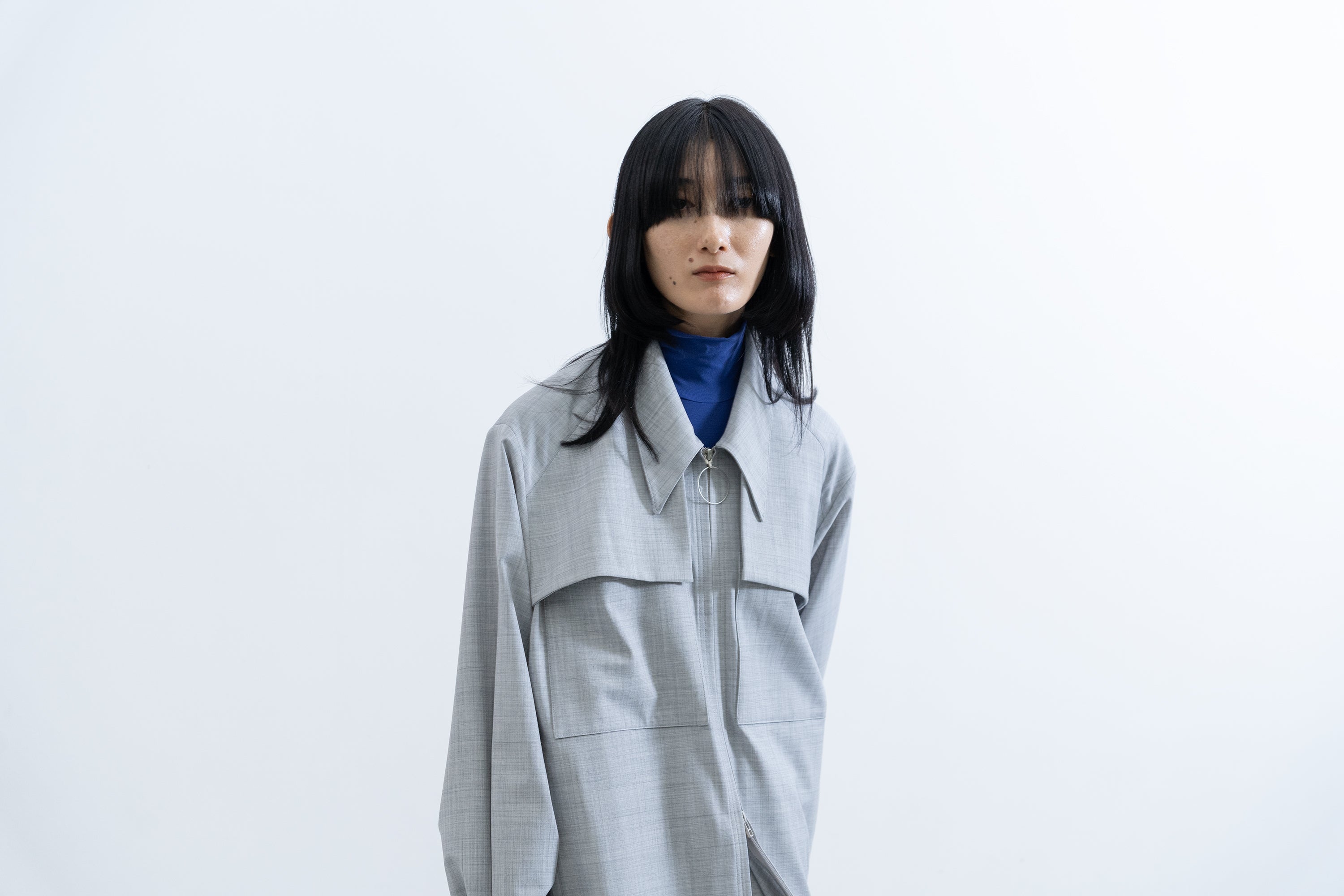 Window Over Coat / grey – HATRA OFFICIAL