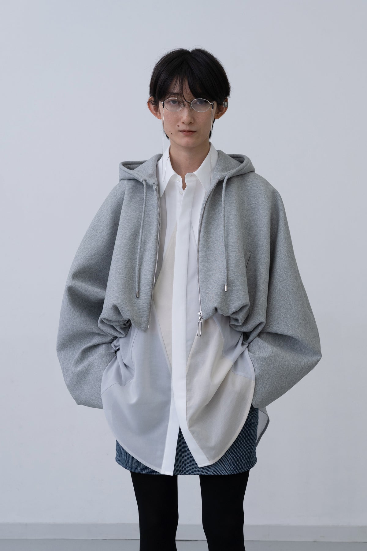 [PRE] Spacer Bolero Jacket / grey