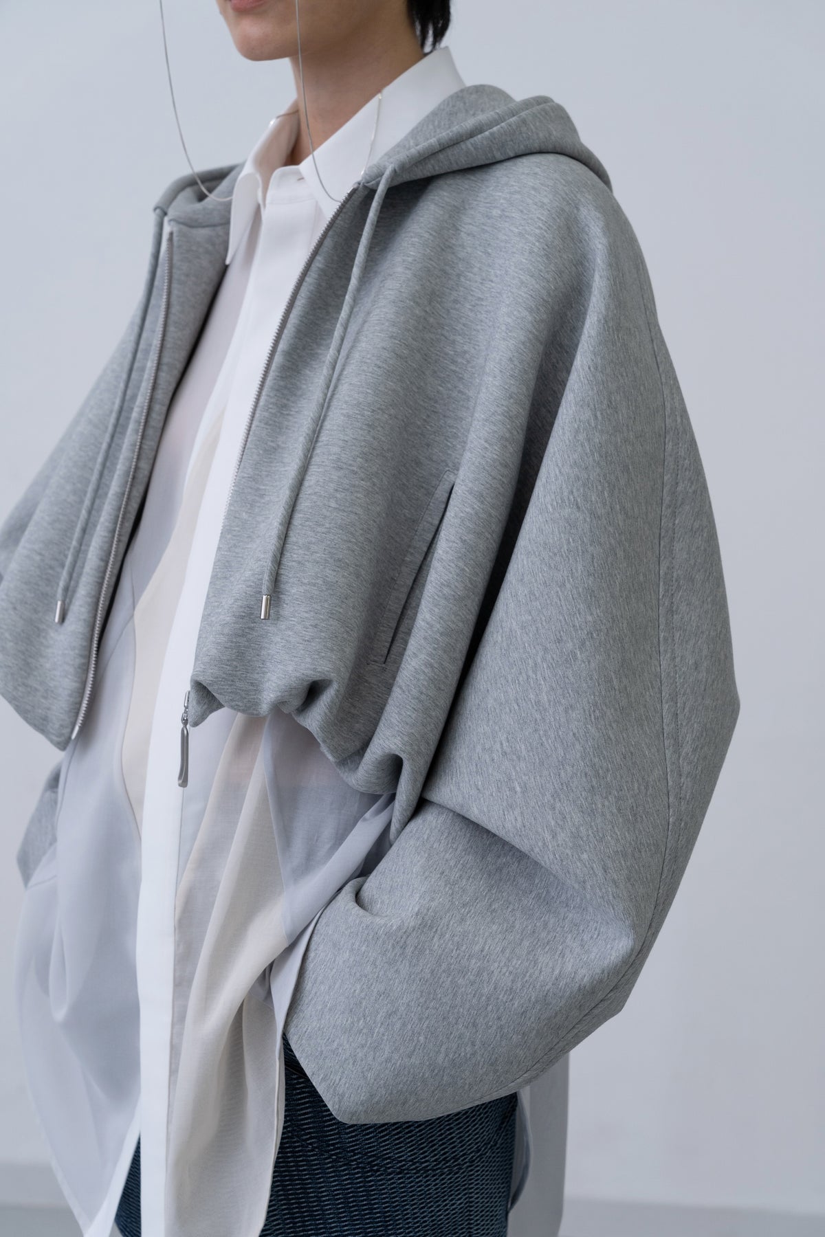 [PRE] Spacer Bolero Jacket / grey