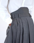 Hak Pleats Pants / grey