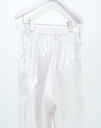 Liquid Shape Trousers / ivory