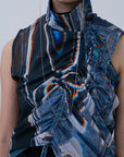 [PRE] Phenomenal Sheer Blouse / oil-black