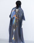 Orbs Sheer Robe / night
