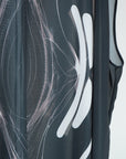 Envelope Sheer Robe / black-mind