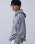 [PRE] Phos Knit Hoodie / grey