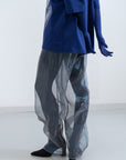 Tao Sheer Pants / navy