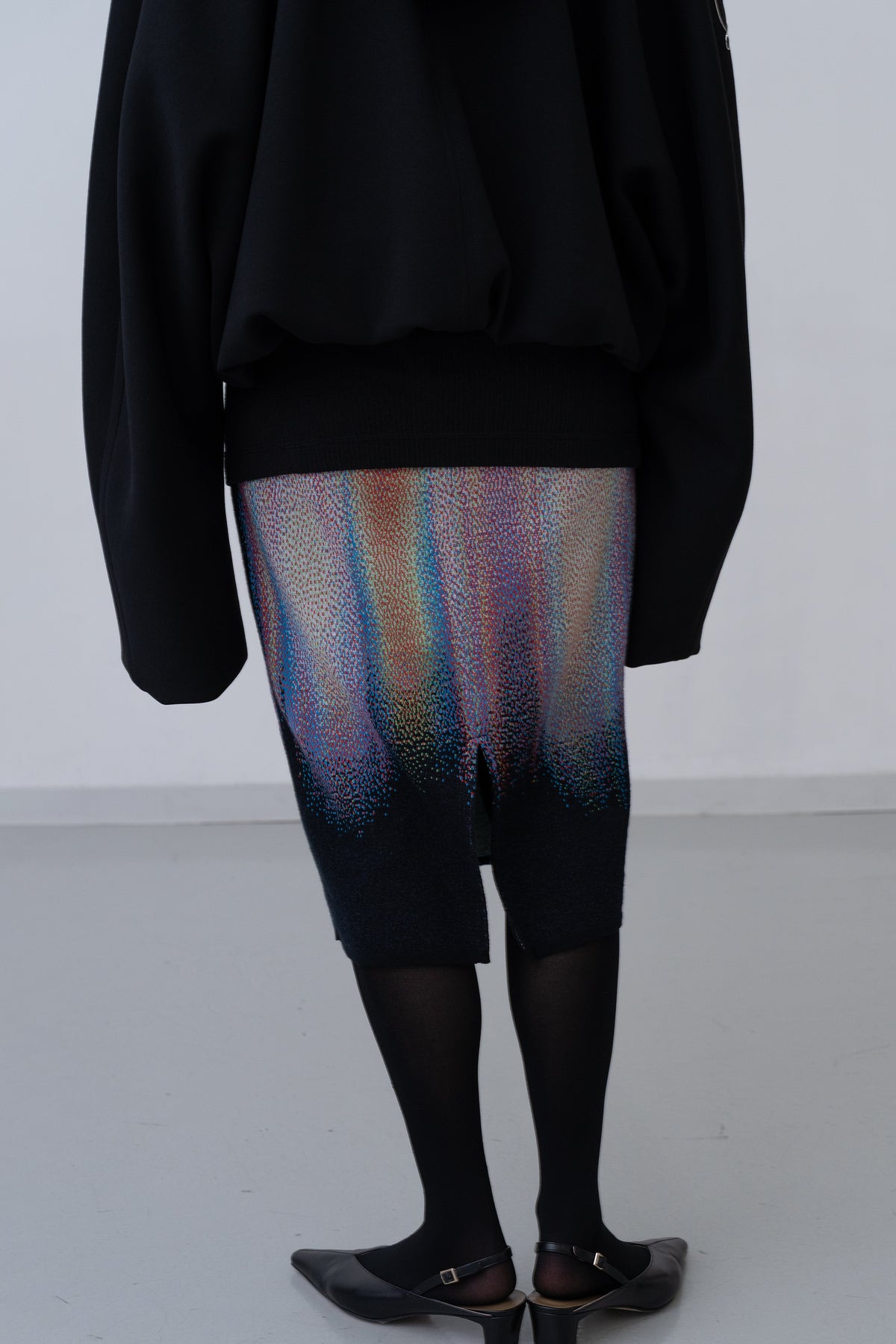 [PRE] Phos Knit Skirt / black