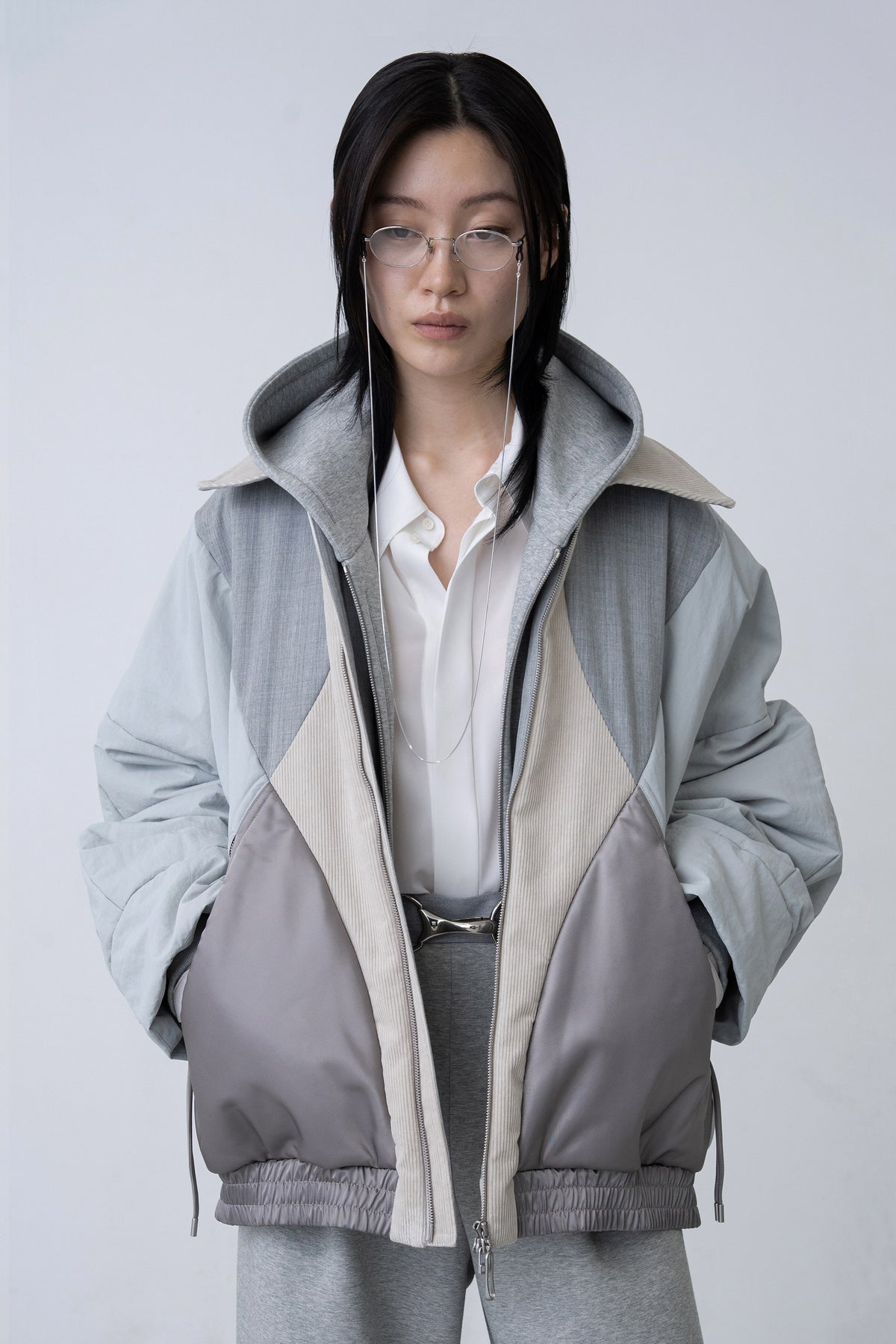 Winker Puf Jacket / grey