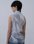 [PRE] Phenomenal Sheer Blouse / lay-white