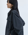 Window Over Coat / black