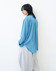 Pure Shirt / cyan