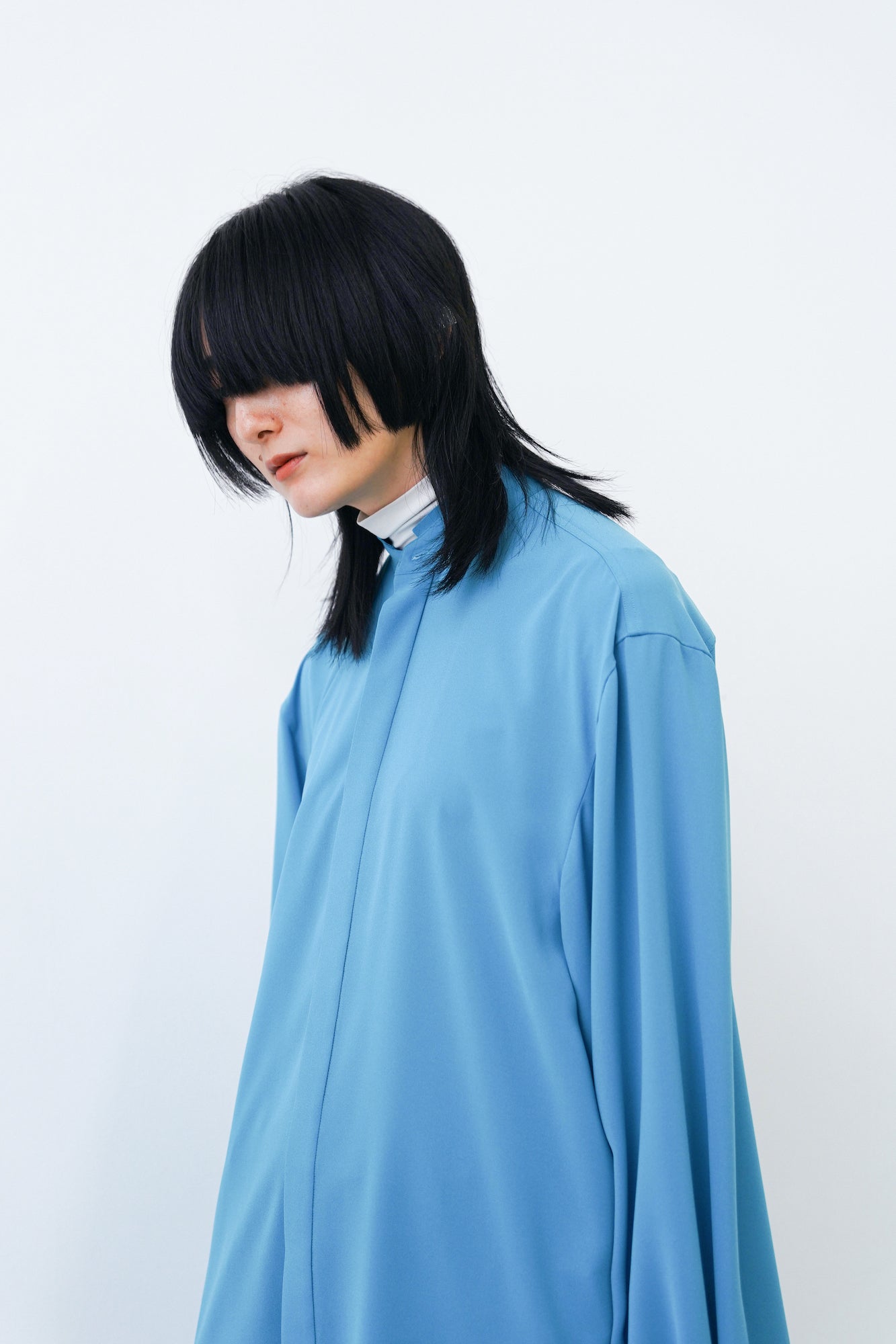 Pure Shirt / cyan