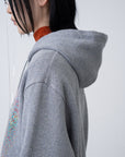 Photon Knit Hoodie / grey