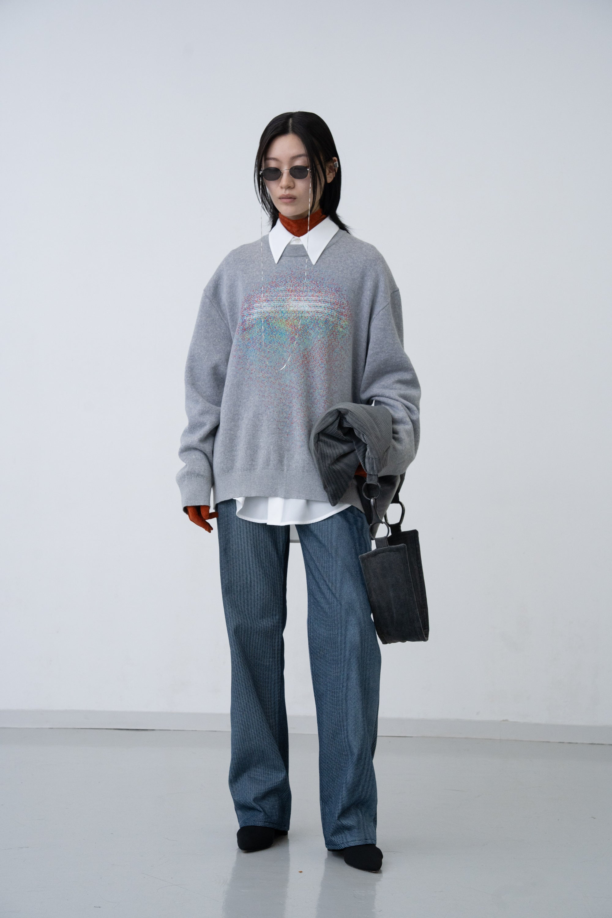 Photon Knit Sweater / black