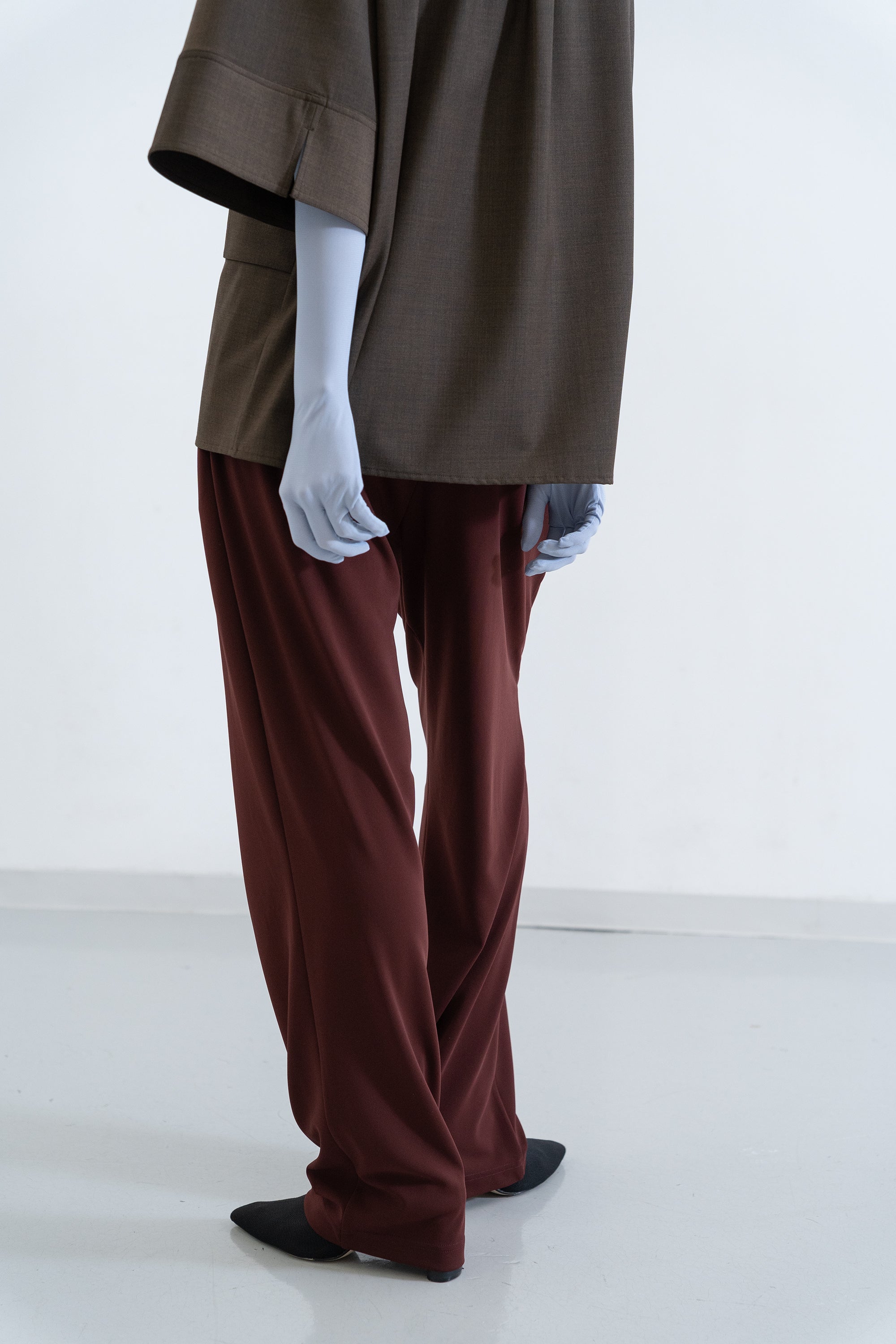 Moc Trousers / burgundy