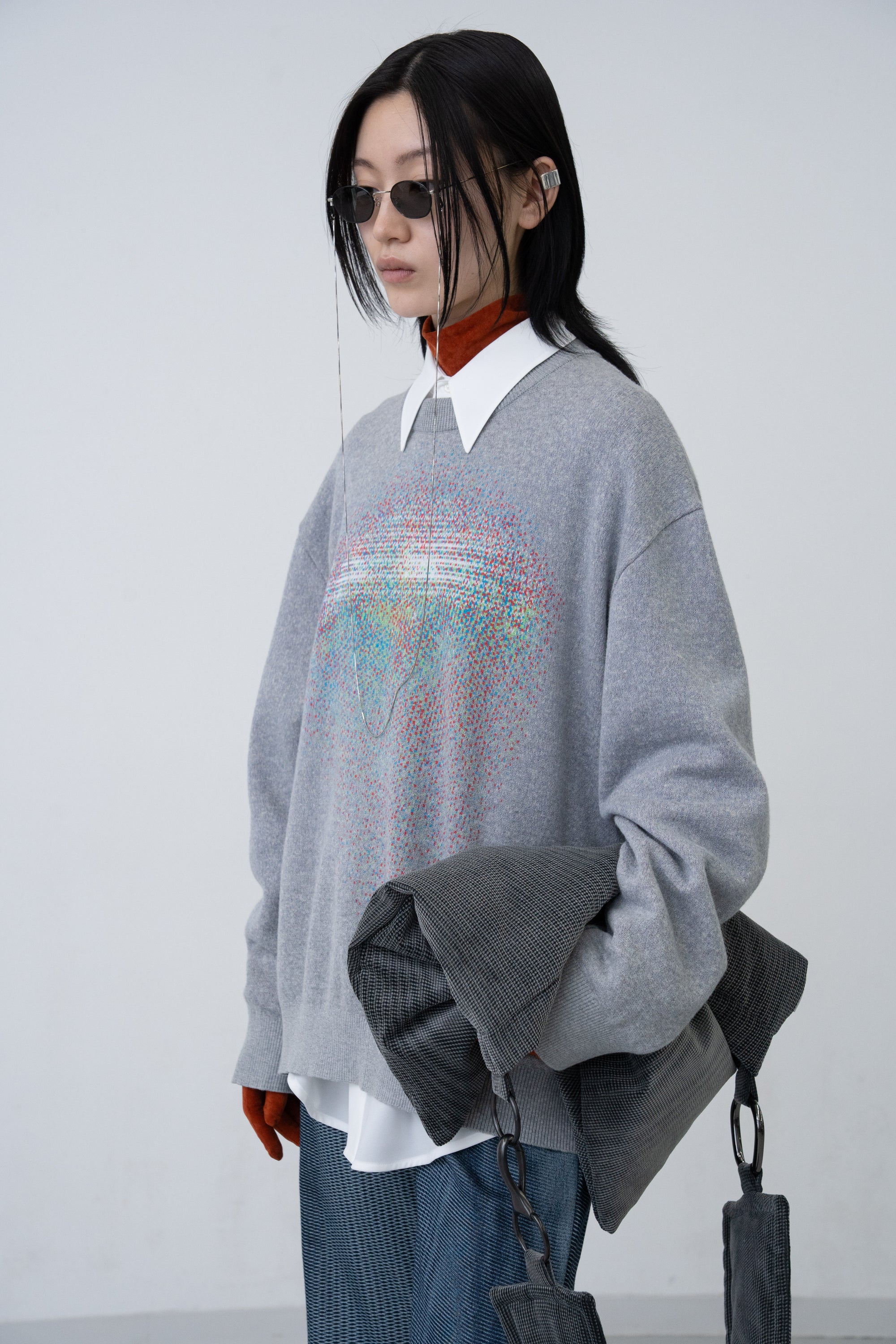 Photon Knit Sweater / black